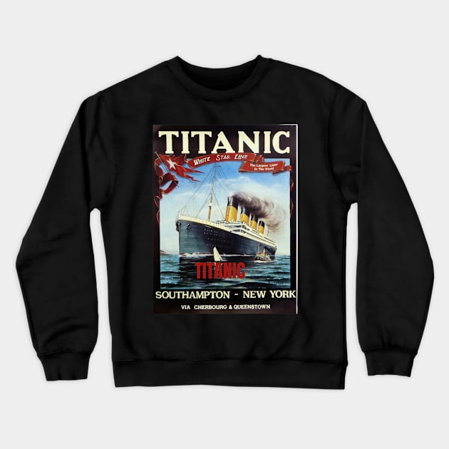 titanic Crewneck Sweatshirt by unique designs uk